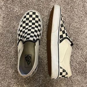 Checker Vans Size 8.5 womens